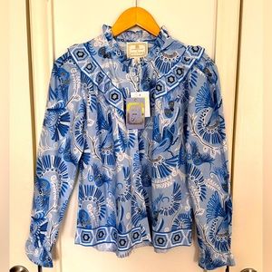 Sail to Sable blouse XS Original Price $188